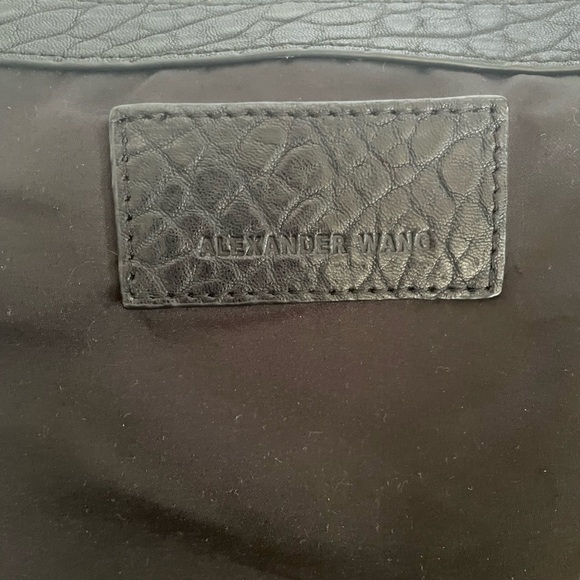 ALEXANDER WANG Darcy black leather studded hobo - Picture 6 of 16